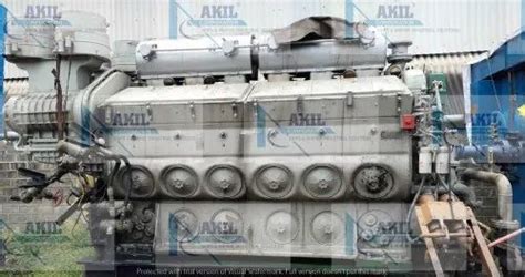 Marine Engine Crankshaft - MAK 6M601AK Standard Crankshaft, 6M601 ...