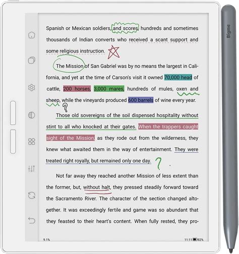 bigme 7 inch color e-ink tablet ebook reader 4 g 64 India | Ubuy