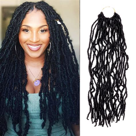 Au Then Tic6 Packs 22 Inch New Faux Locs Soft | Desertcart INDIA