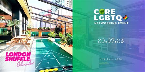COREcruitment - LGBTQIA+ Event - July 2023, London Shuffle Club, 20 ...