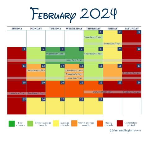 Disneyland 2024 crowd calendar – Artofit