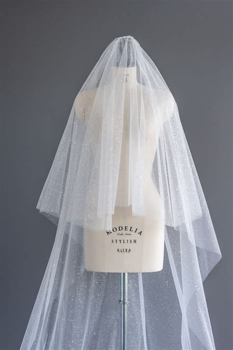 【Lsize】Glitter veil GRV-09 グリッターウェディングベール | AiLE-ブライダルアクセサリー・ウェディングベール