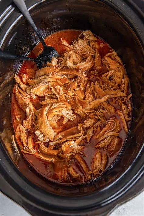 Shredded Chicken With Bbq Sauce BBQ Pulled Chicken (Instant Pot Or