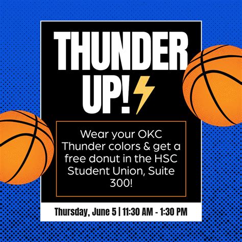 Celebrate the OKC Thunder! - Students
