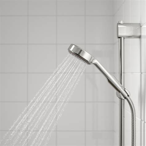 BROGRUND riser rail with handshower kit, chrome-plated - IKEA