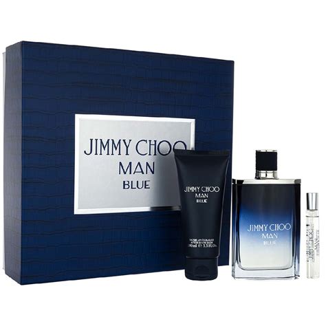 Jimmy Choo Man Blue Eau De Toilette Gift Set For Men – FridayCharm.com