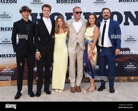 Westwood, USA. 24th June, 2024. Hayes Costner, Cayden Wyatt Costner ...