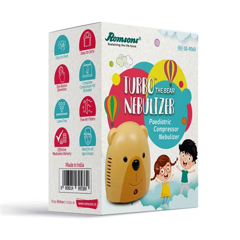 Turbo the Bear Pediatric Nebulizer – romsons.in
