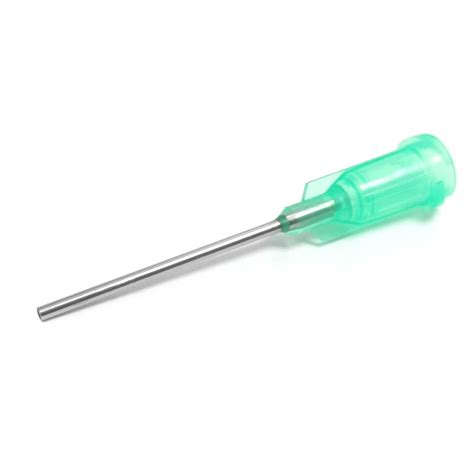 18 Ga 1 Inch Blunt Tip Dispensing Needle with Luer Lock,Precision ...