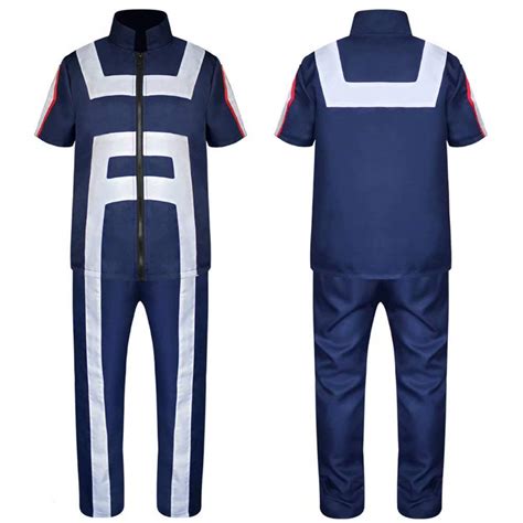 Buy Anime My Hero Academia Izuku Midoriya o Todoroki Cosplay Costume ...
