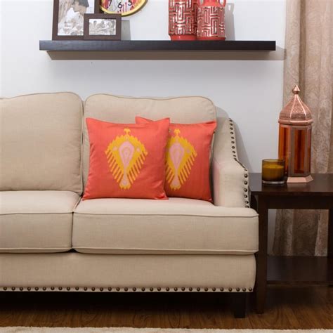 Buy Gala Motif Cushion Cover- Set of 2 - 40 x 40 cm from Home Centre at ...