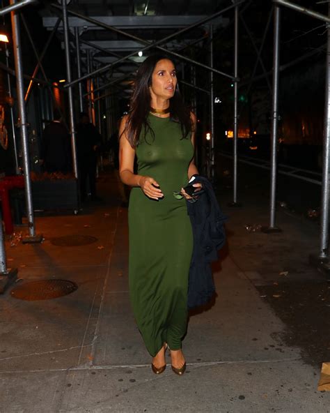 Padma Lakshmi Braless In See Through Dress At CFDA 2022 (9 Photos) | #The Fappening