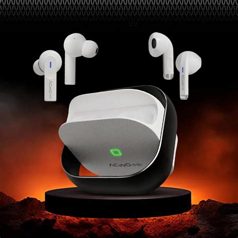 ACwO DwOTS Fire | Wireless Charging Earbuds With 45ms Super Low Latency