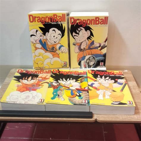 Dragon Ball books 1 to 5(s)