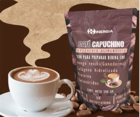 CAFÉ CAPUCHINO CON GANODERMA 500GR. - Sinergia