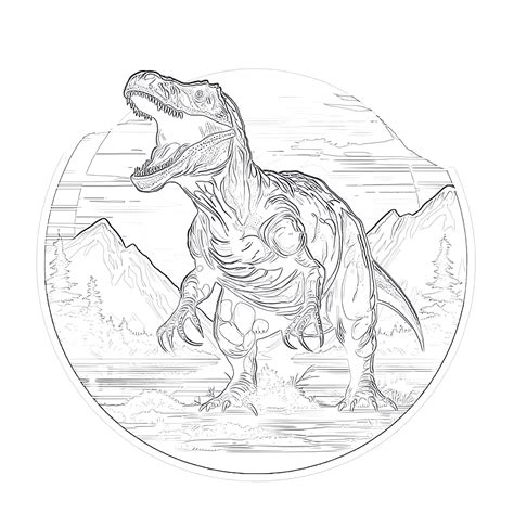 Trex Coloring Page Delightful Dinosaur Coloring Pages For Kids T Rex