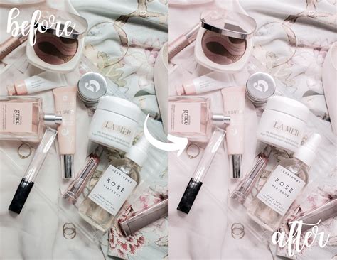 10 Lightroom Mobile + Desktop Presets Bundle - Rose Gold Aesthetic ...
