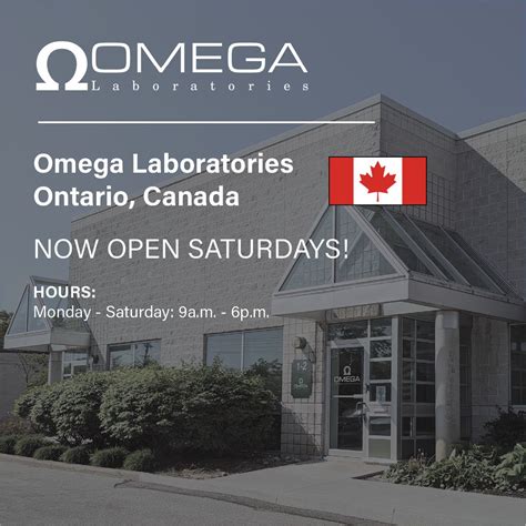 Omega’s SAMHSA Certified Lab in Canada Now Open Saturdays We are ...