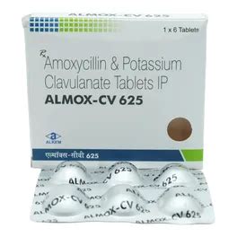 Almox-CV 625 Tablet | Uses, Side Effects, Price | Apollo Pharmacy