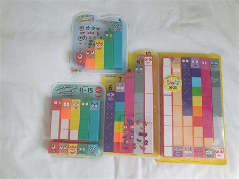 Numberblocks ,16-20, 6-10 and 11-15 1-20 Number | Ubuy India