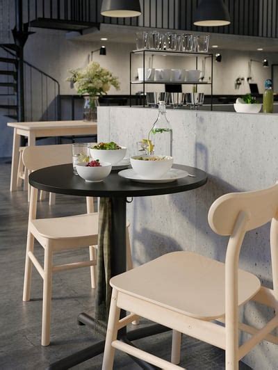 STENSELE / RÖNNINGE table and 2 chairs, anthracite/anthracite birch, 70 ...