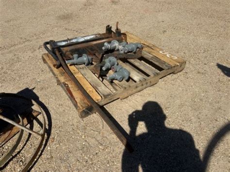 ASSORTED ITEMS, TRAILER JACK, GAS VALVES, GRADER BOX TEETH in ...