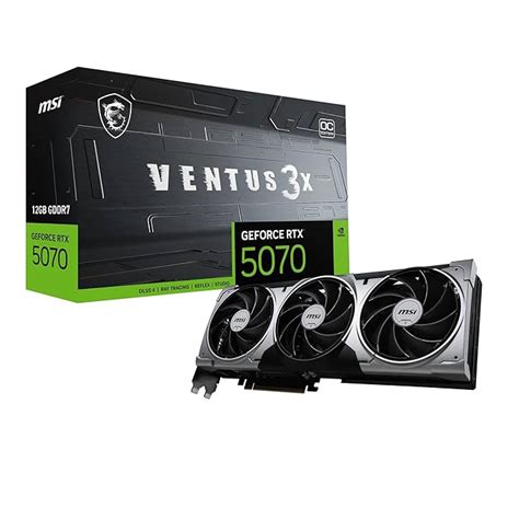 Amazon.in: Buy MSI GeForce RTX 5070 12G Ventus 3X OC Graphic Card ...