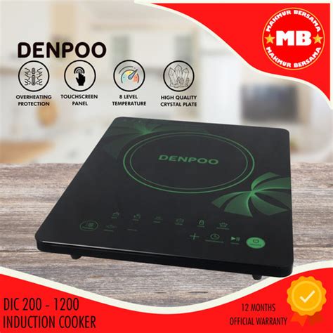 Promo DENPOO INDUKSI KOMPOR DIC 200 - 1200 - Kota Bandung ...