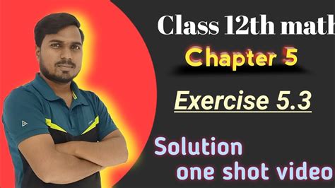 Image result for Class 12 Maths Chapter 5 One Shot