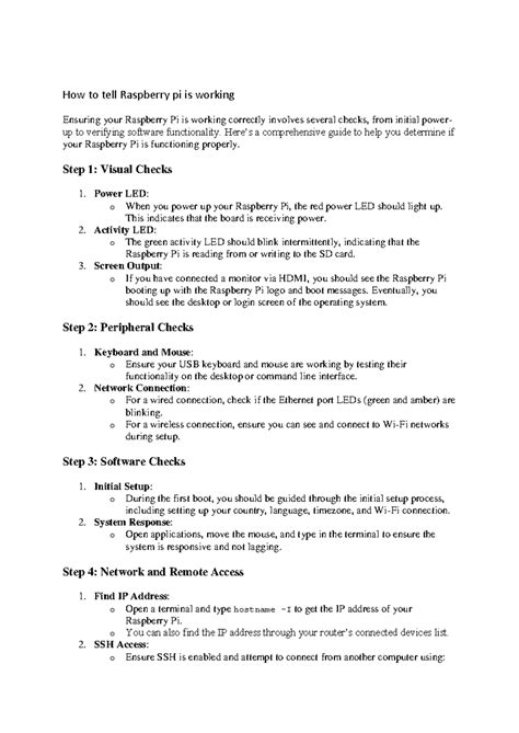 How to tell Raspberry pi is working - How to tell Raspberry pi is ...