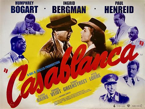 Casablanca Movie Poster Original