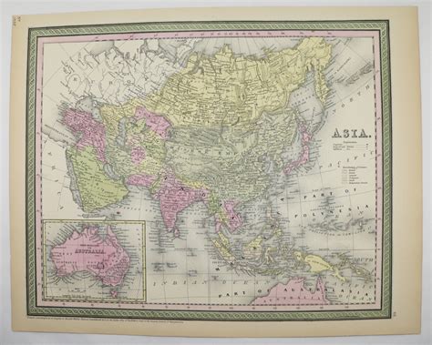 Map Of Asia 1800 - map of asia in 1800