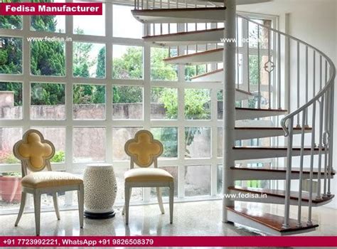 Steel Stair Balustrade Metal Floating Stairs Metal Stair Frame Round ...