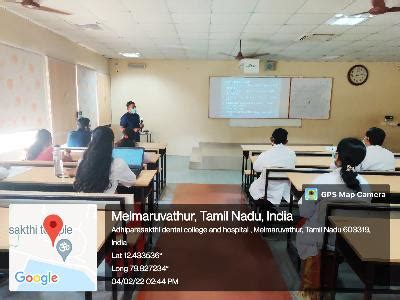 Adhiparasakthi Dental College and Hospital -> News & Events -> 'OOO ...