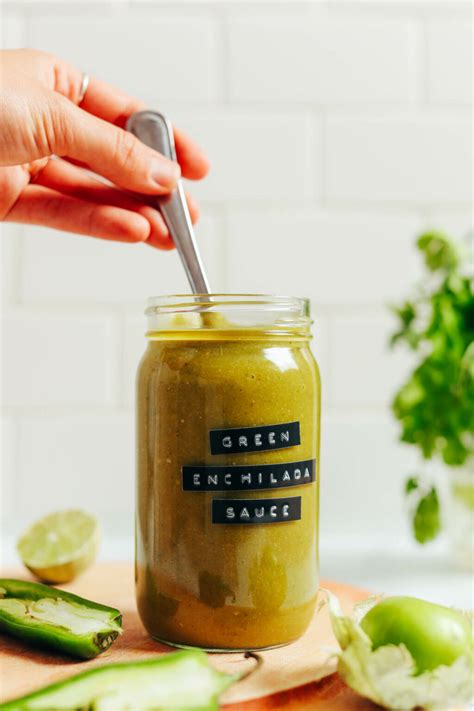 Easy Green Enchilada Sauce - Minimalist Baker Recipes