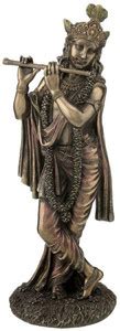 Sculpture Story Krishna Idol/Lord Flute Krishan Murti Statue Decorative ...