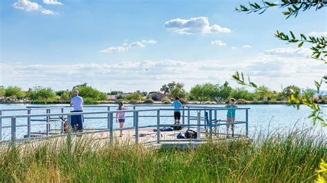Gilbert Regional Park Lake