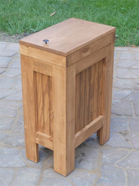 Wooden Trash Can Diy at Dakota Delacruz blog