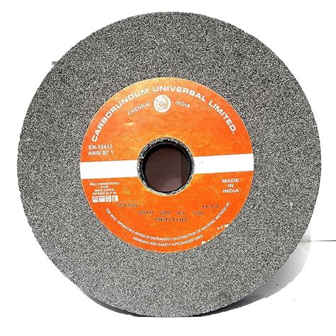 Carborundum 8 Inch Grinding Wheel for Bench Grinder Machine - Black ...
