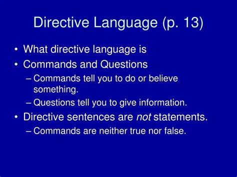 Tentative vs Directive Language 的图像结果