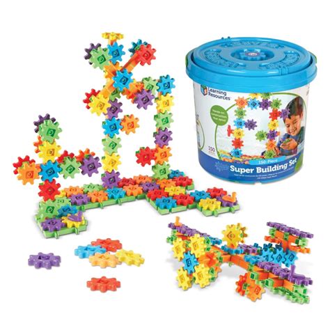 Learning Resources Gears! Gears! Gears! Super Building Set, 150 Pieces ...