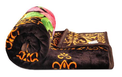 Buy BSB HOME Premium Super Soft Cloudy Printed Mink Single Bed Blanket ...