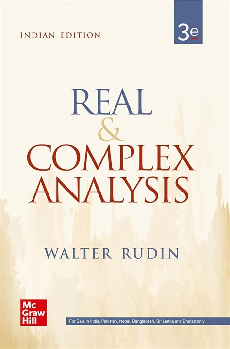 Buy Real and Complex Analysis | 3rd Edition | Indian Edition | Walter ...
