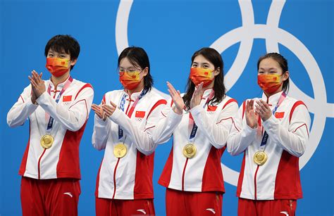 2020东京奥运会女子4x200米自由泳接力决赛：打破世界纪录！中国队夺金