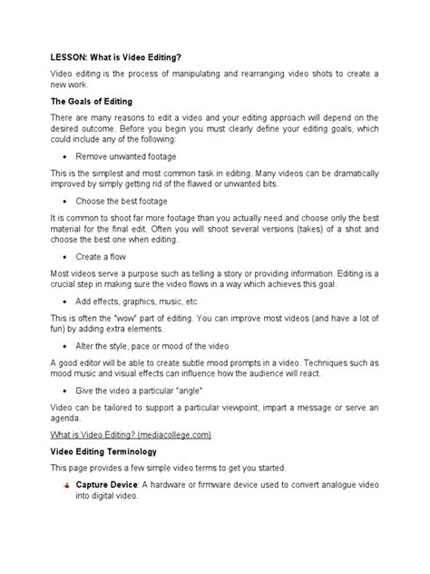 Image result for Video Editing Tips and Tricks PDF