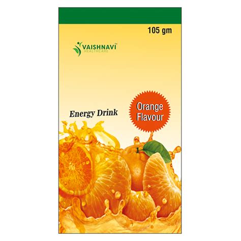 Energy Drink(Orange Flavour) Vaishnavi Healthcare
