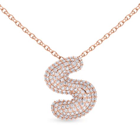 Shop Lab Grown Diamond Initial Necklaces - Friendly Diamonds