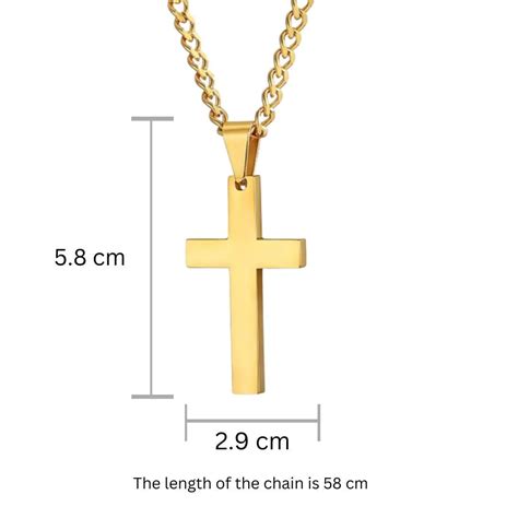 Christ's Crucifix Gold Chain | Salty – Salty Accessories