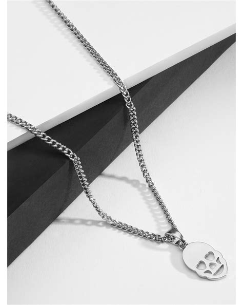 The Bro Code Silver Plated Heart Face Pendant Necklace for Men – toniq ...