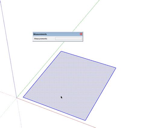 SketchUp Resize Rectangle 的图像结果